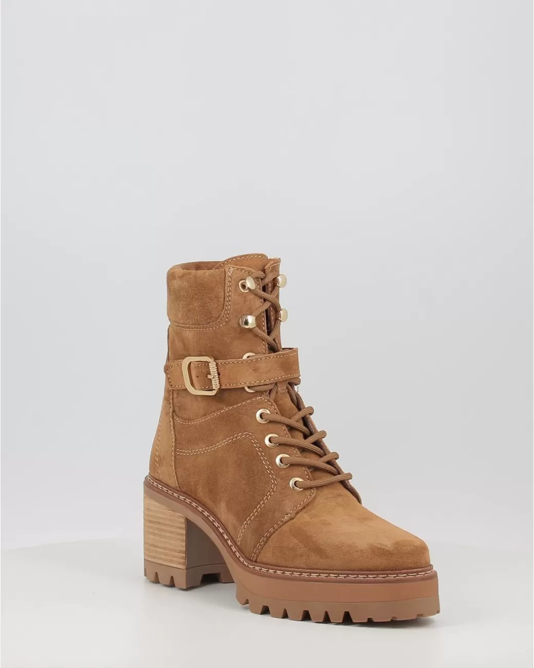 Mujer Alpe Botas 2435 Cuero