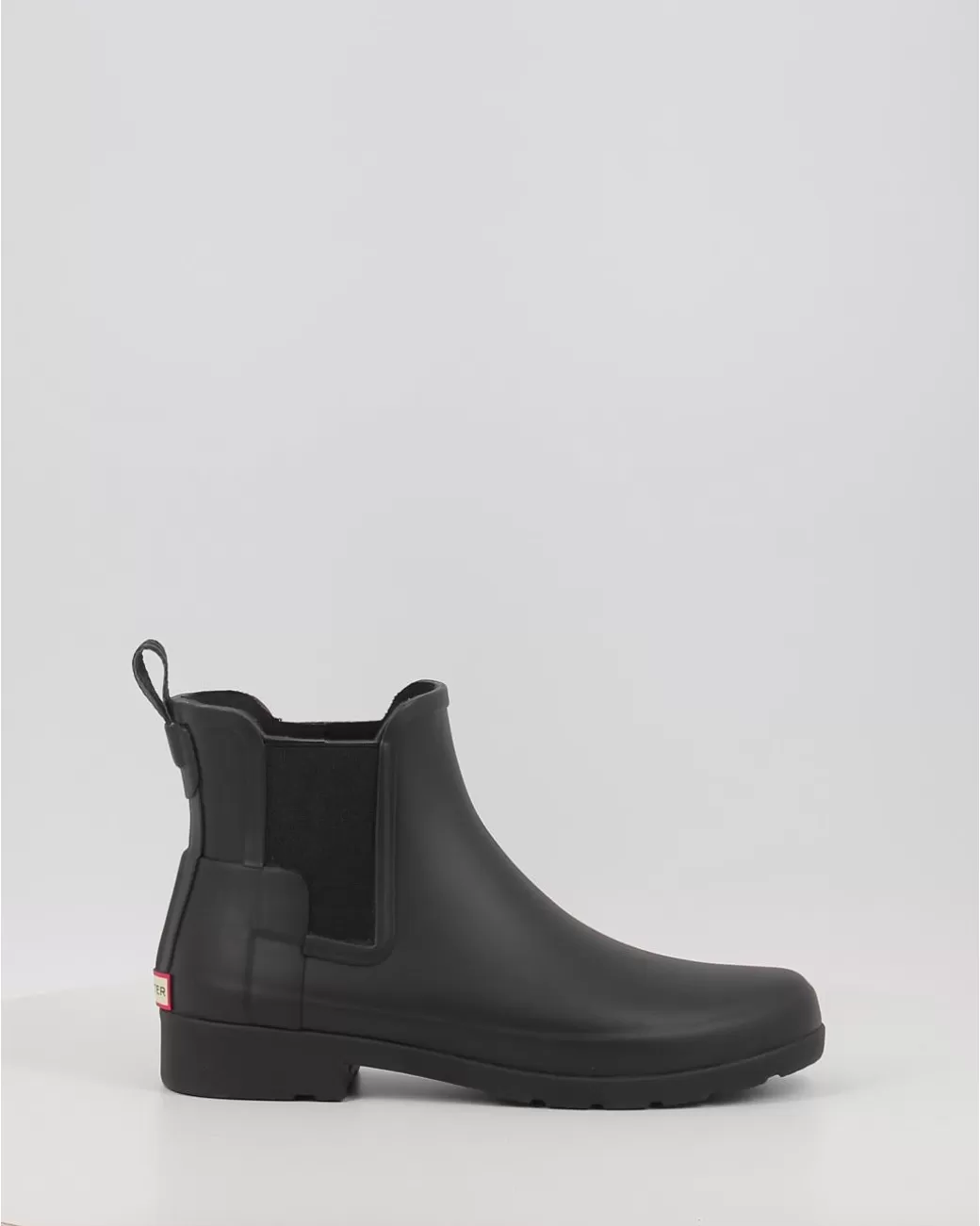 Mujer Hunter Botas De Agua Refined Chelsea Negro