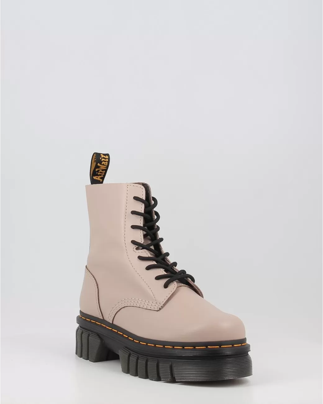 Mujer Dr. Martens Botas Audrick 8-Eye Boot Taupe