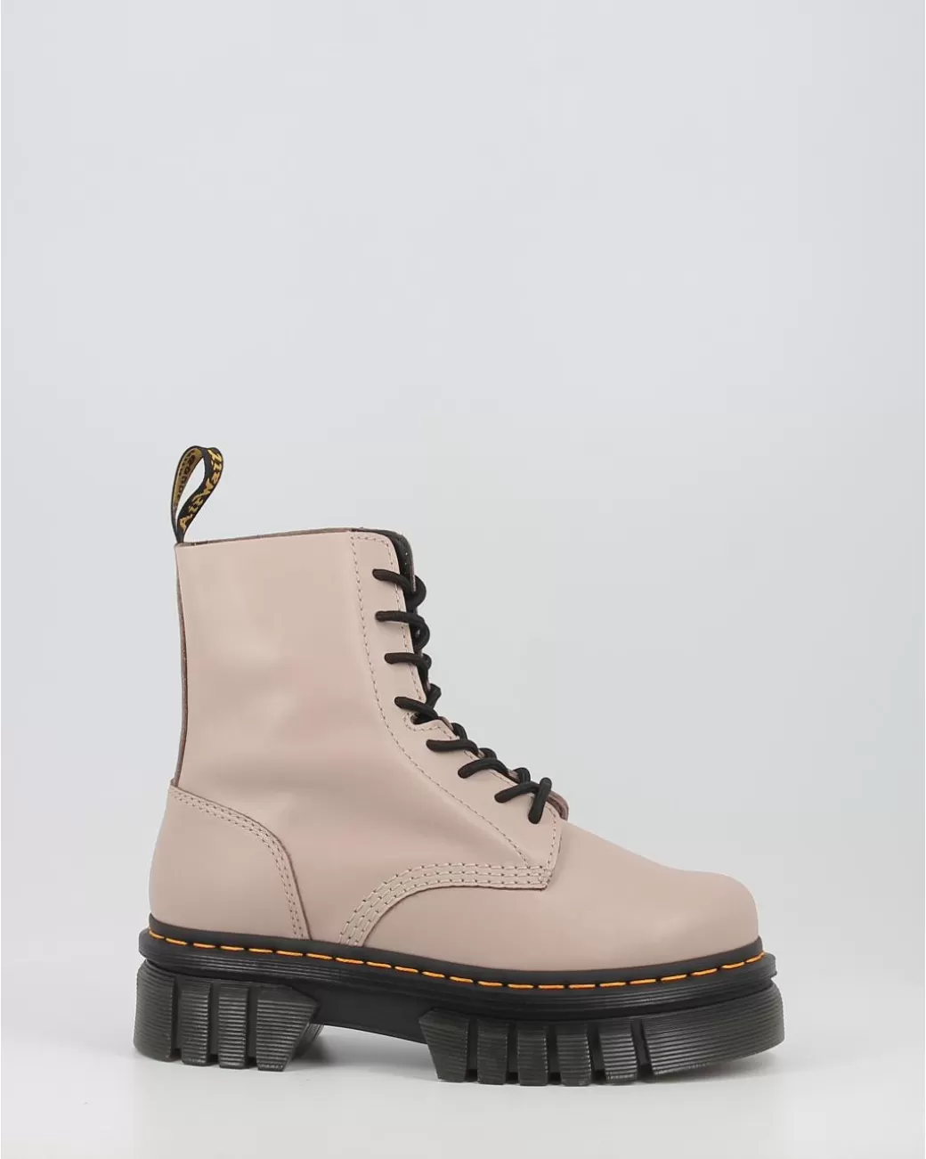 Mujer Dr. Martens Botas Audrick 8-Eye Boot Taupe