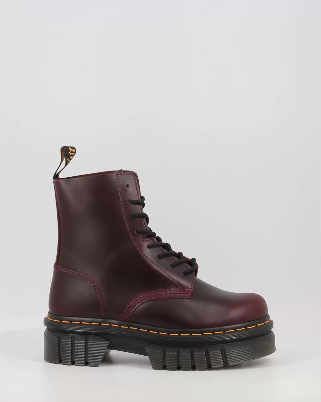 Mujer Dr. Martens Botas Audrick 8I Granate