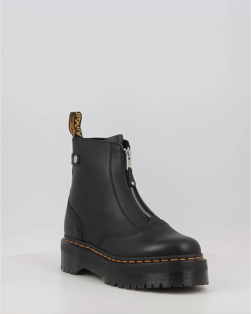 Mujer Dr. Martens Botas Jetta Black Sendal Negro