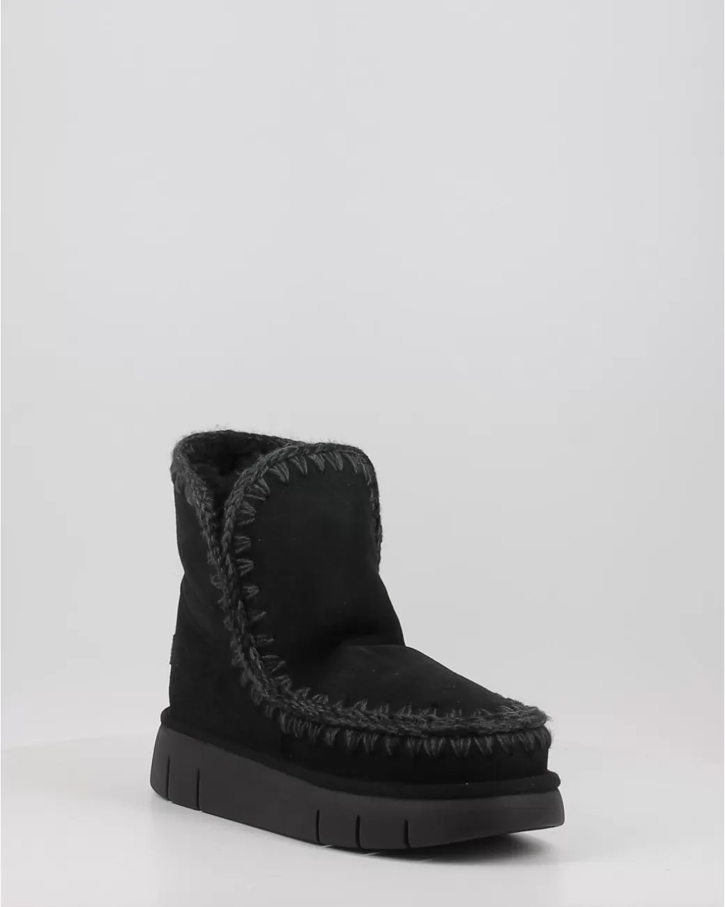 Mujer Mou Botas Eskimo 18 Bounce Bkbk Negro