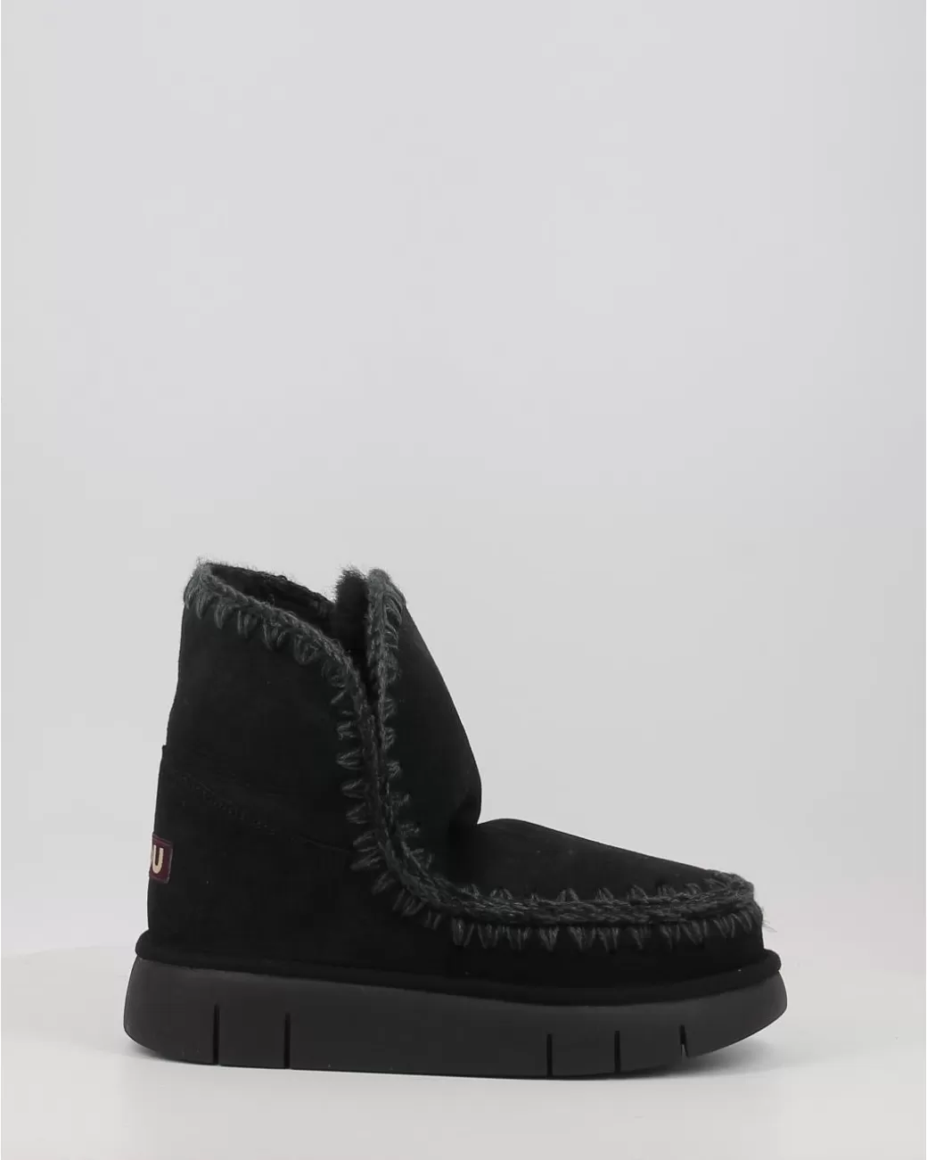 Mujer Mou Botas Eskimo 18 Bounce Bkbk Negro