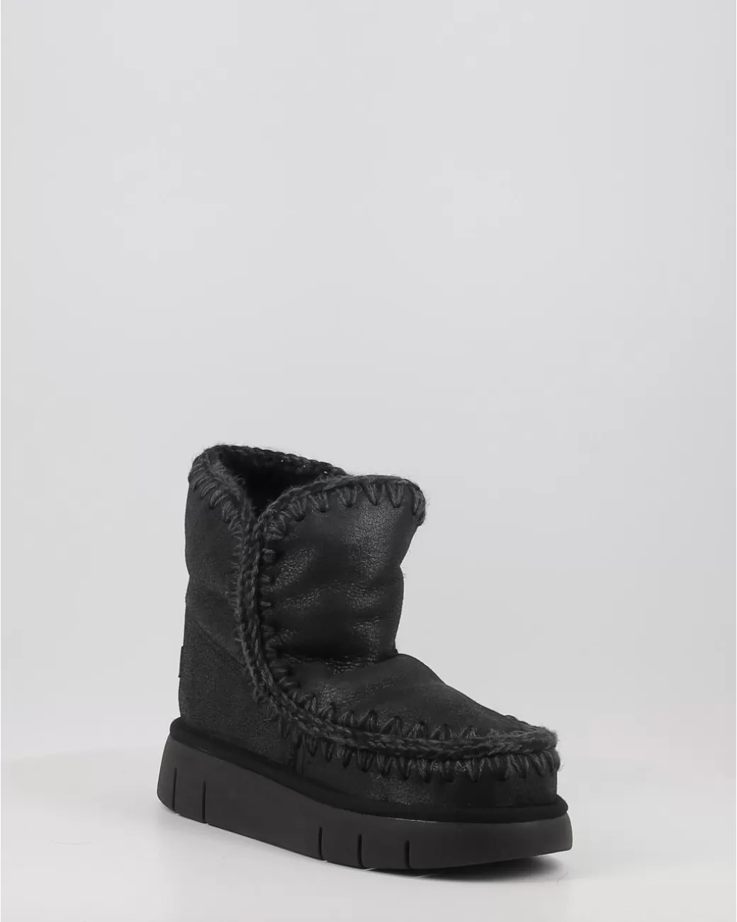 Mujer Mou Botas Eskimo 18 Bounce Cbkg Negro