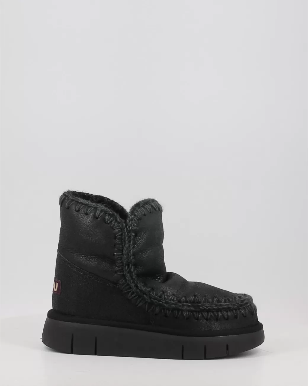 Mujer Mou Botas Eskimo 18 Bounce Cbkg Negro