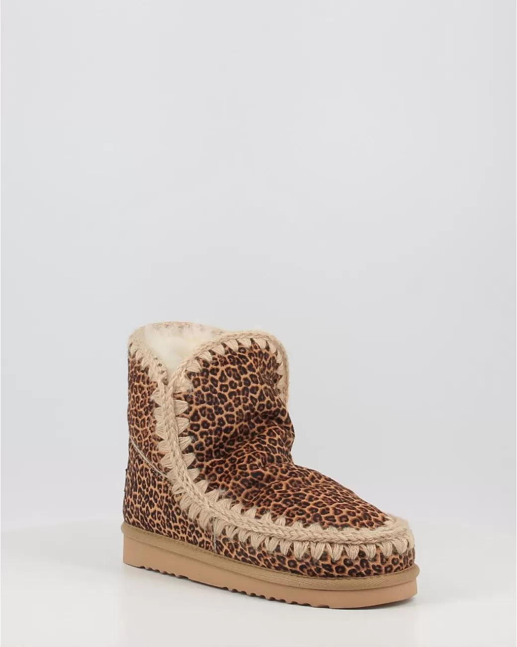 Mujer Mou Botas Eskimo 18 Ponyskin Posmch Animal Print