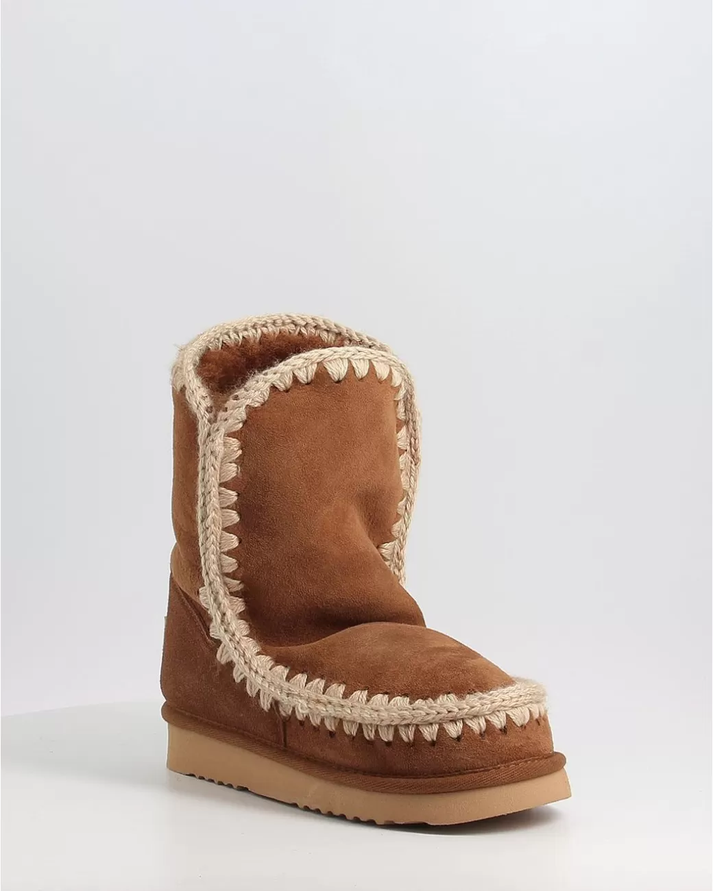 Mujer Mou Botas Eskimo 24 Cog Cuero