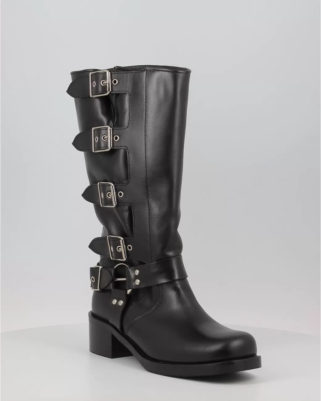 Mujer Obi Shoes Botas Anayet Negro