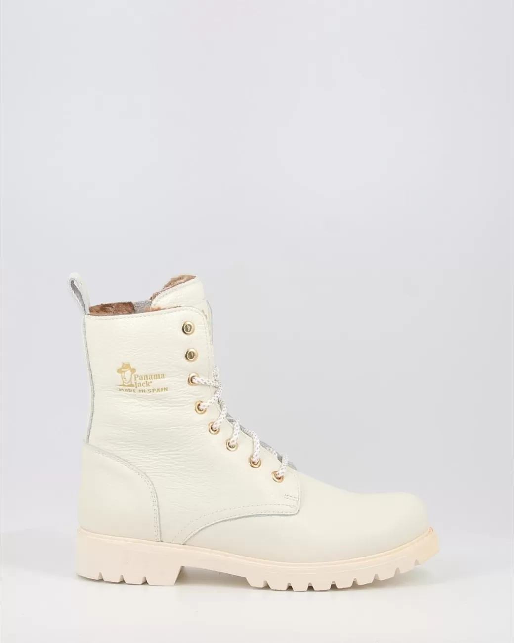 Mujer Panama Jack Botas Frisia B4 Blanco