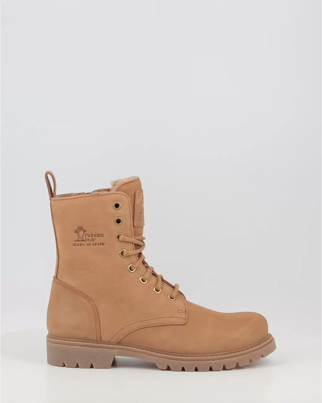 Mujer Panama Jack Botas Frisia B7 Taupe