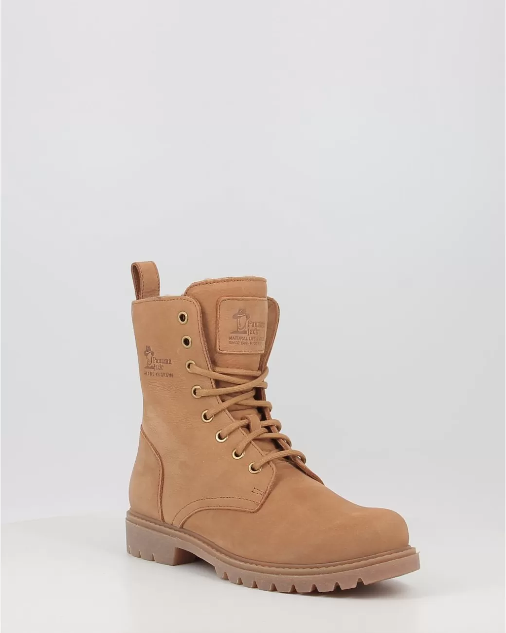 Mujer Panama Jack Botas Frisia B7 Taupe