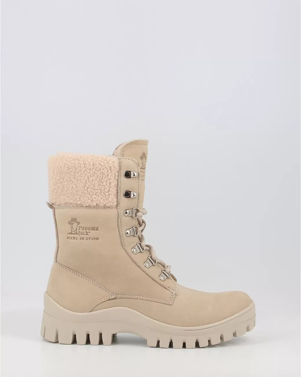 Mujer Panama Jack Botas Heid B2 Beig