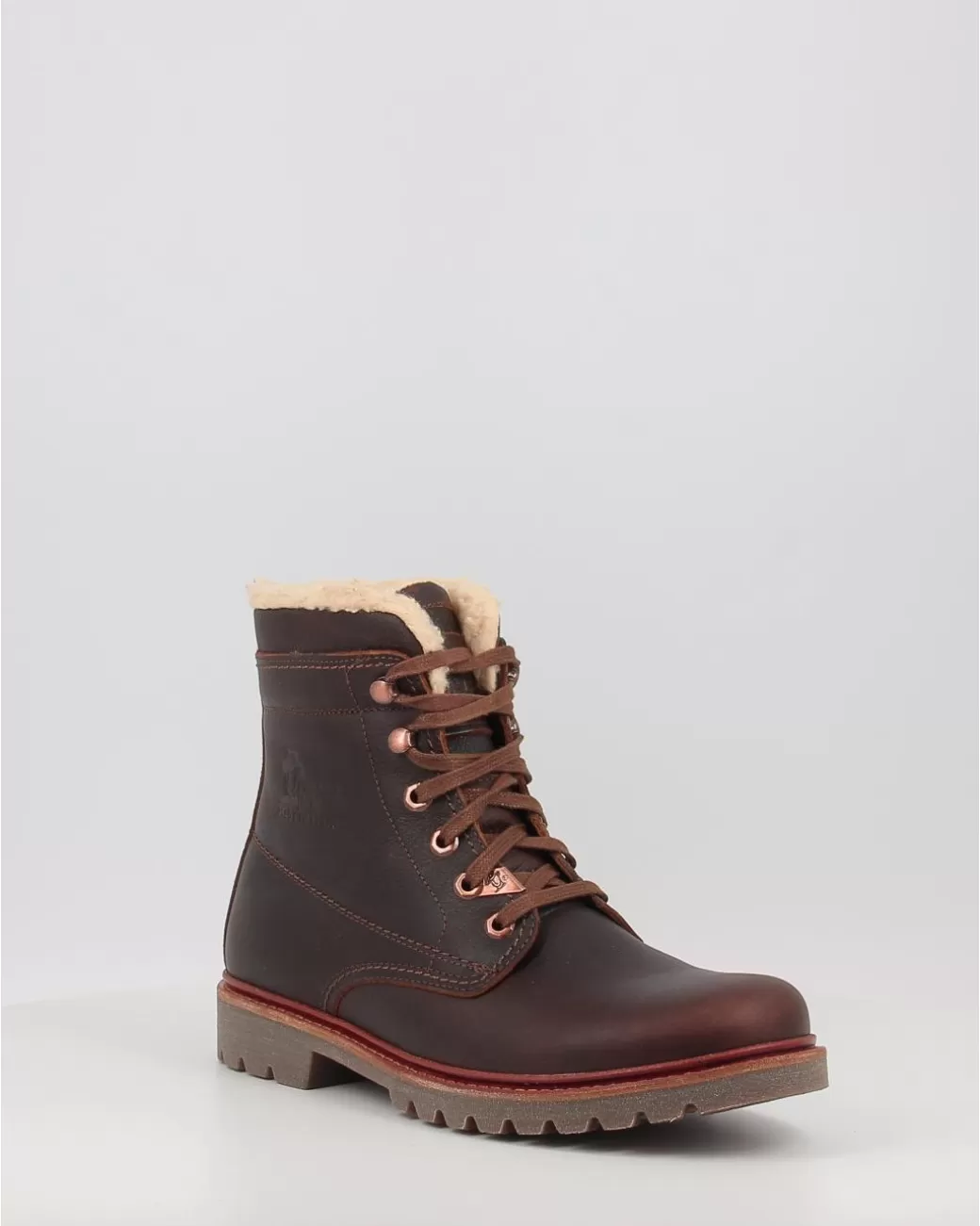 Mujer Panama Jack Botas P03 Aviator C23 Marron