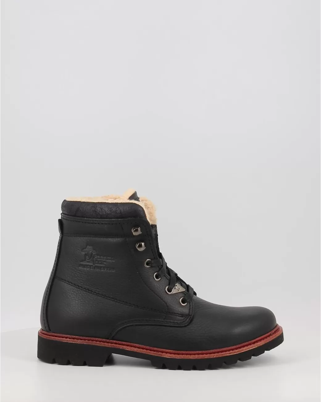 Mujer Panama Jack Botas P03 Aviator C2 Negro