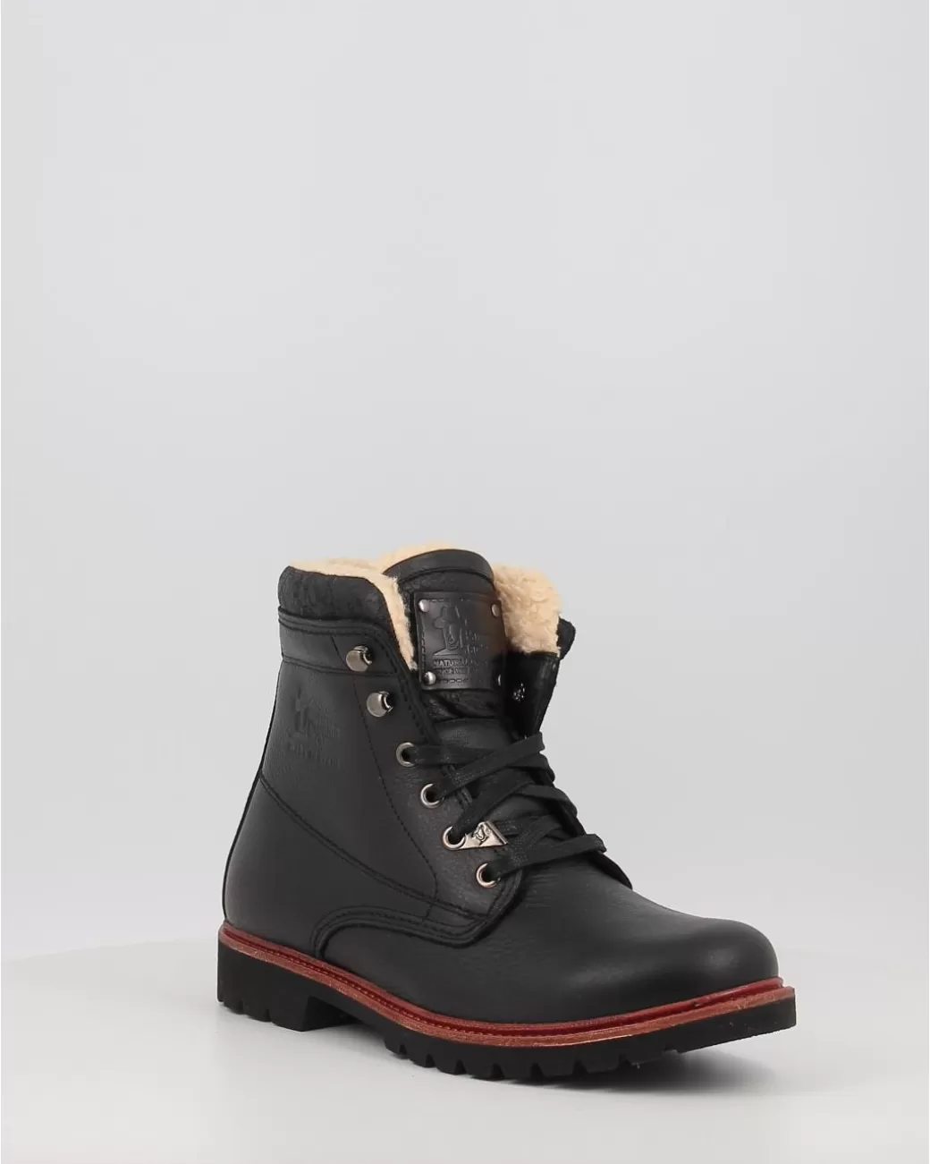 Mujer Panama Jack Botas P03 Aviator C2 Negro