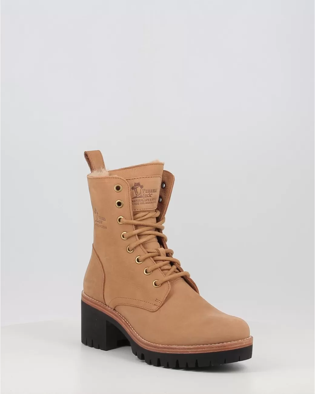 Mujer Panama Jack Botas Padma B9 Taupe