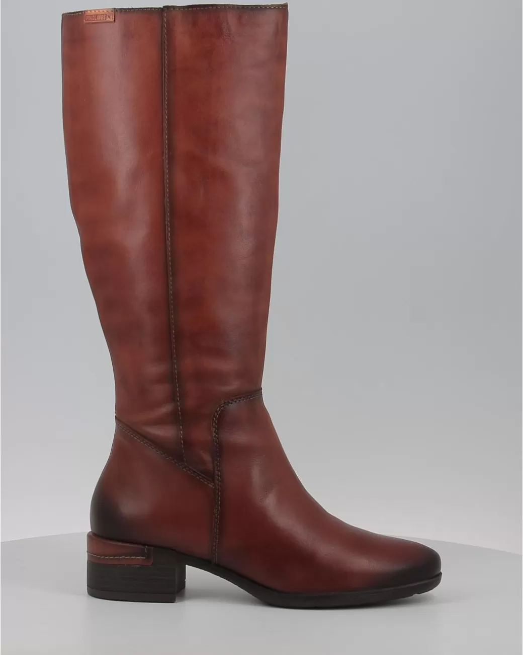 Mujer Pikolinos Botas Malaga W6W-9808 Cuero