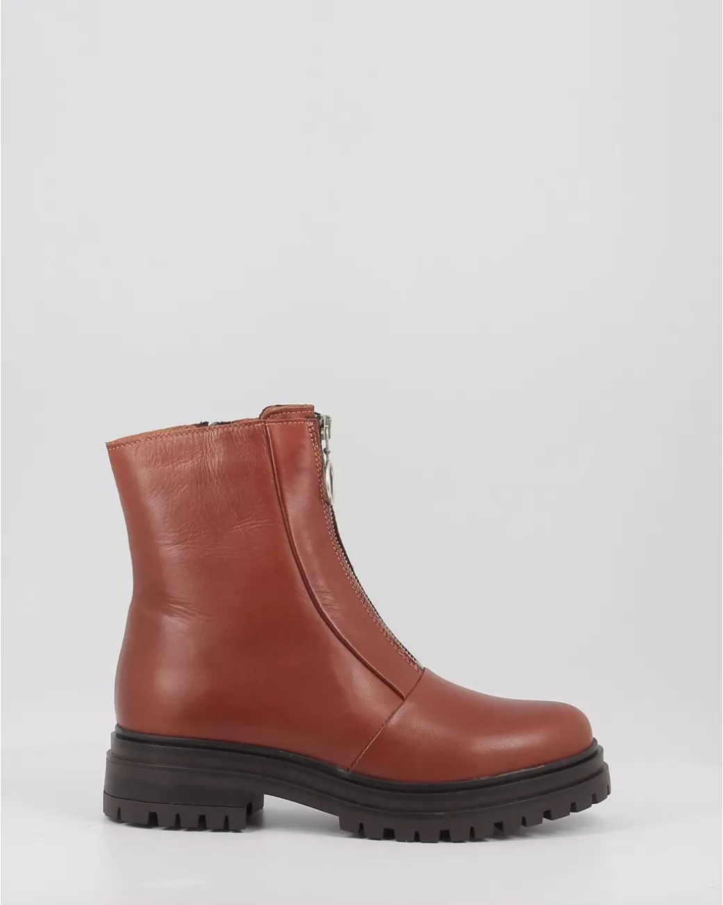 Mujer Traveris Botas B-2367 Cuero