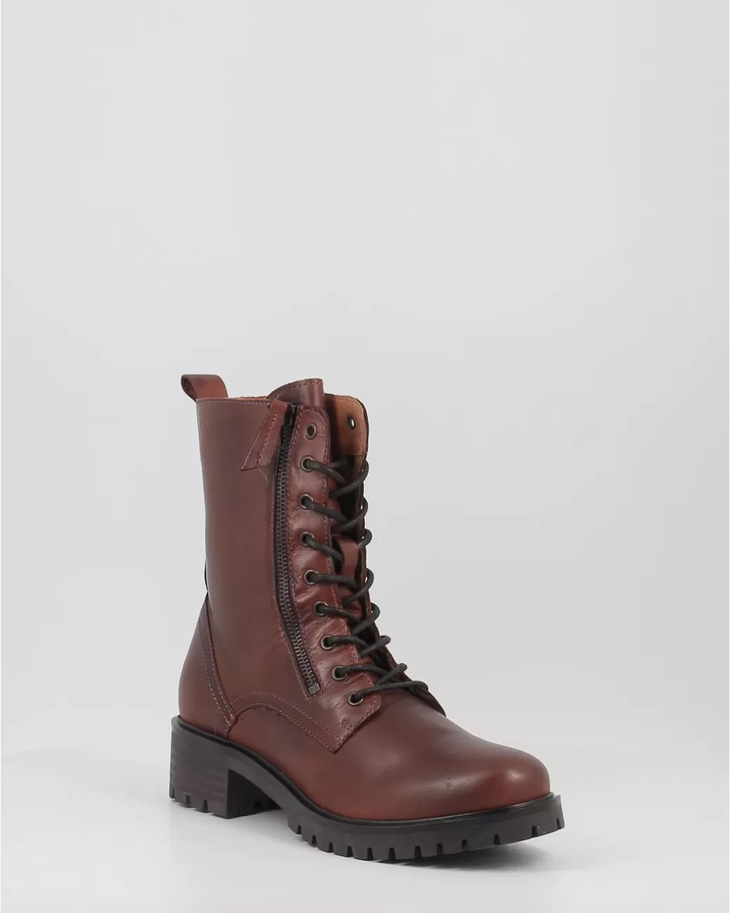 Mujer Traveris Botas B-3034 Cuero