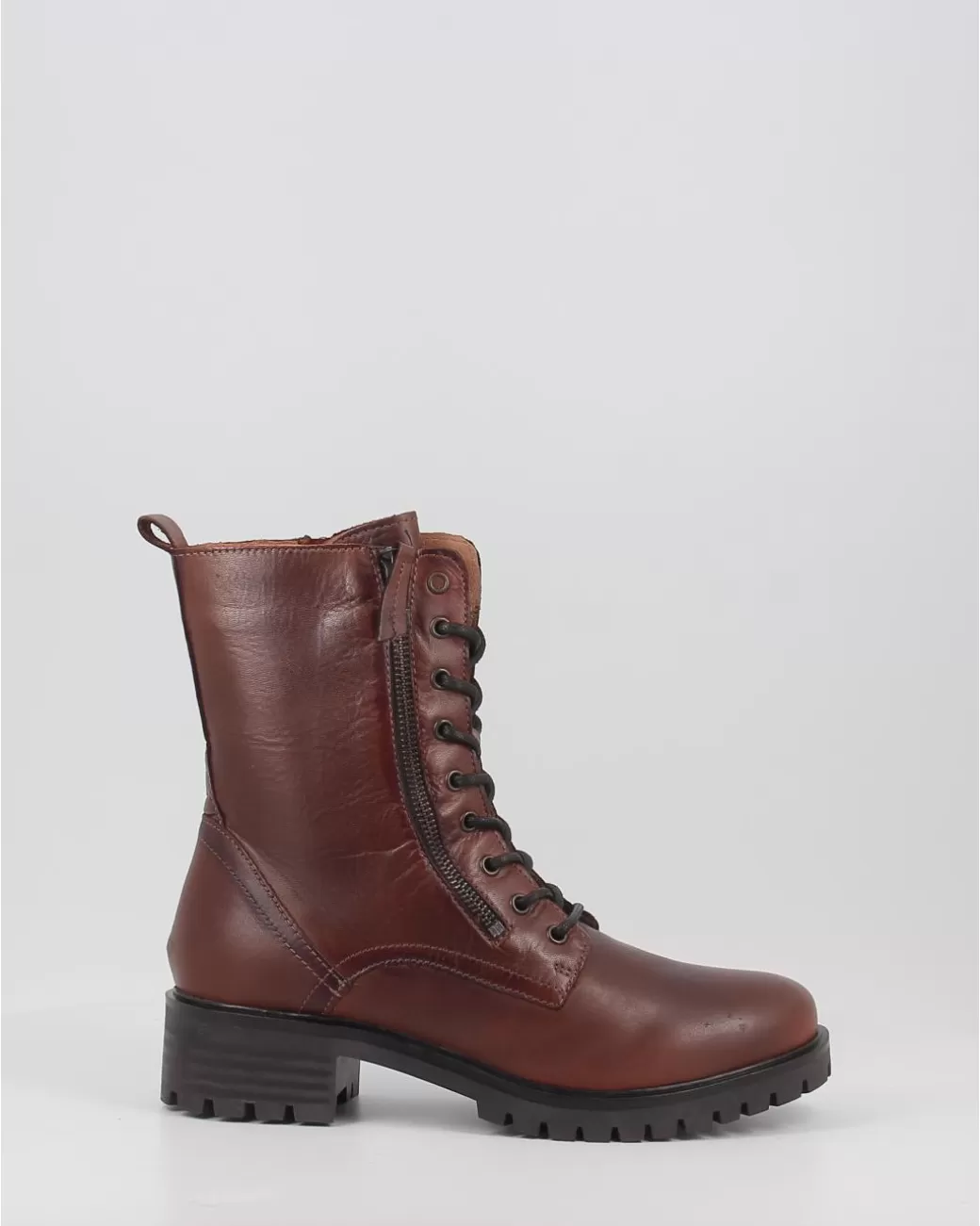 Mujer Traveris Botas B-3034 Cuero