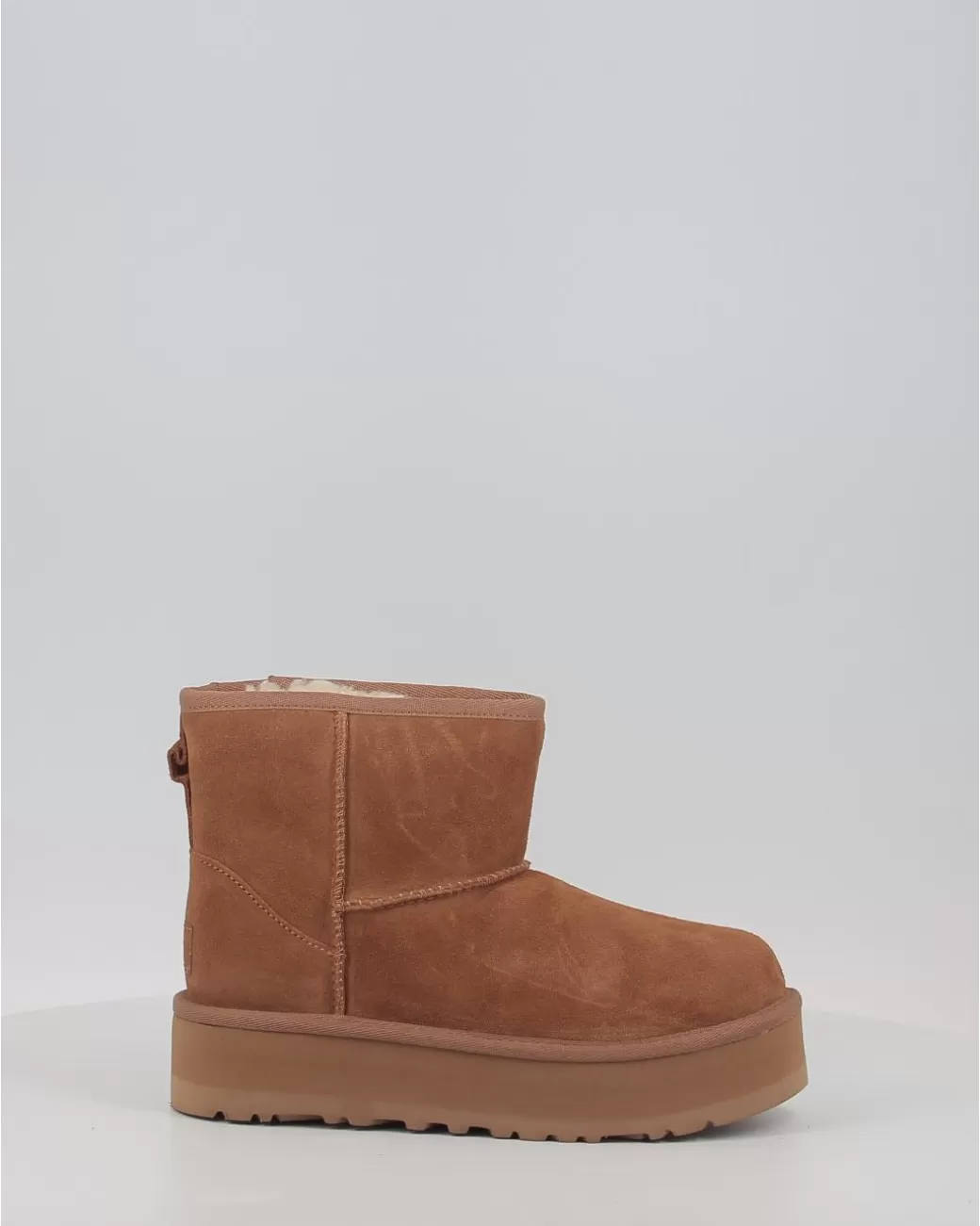 Niña Ugg Botas Classic Mini Platform 1143700K Chestnut