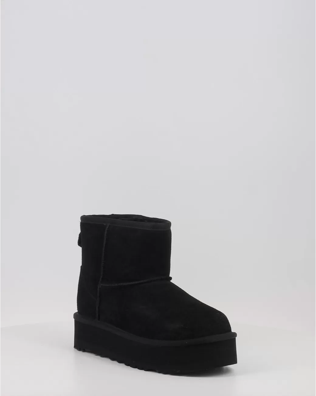 Niña Ugg Botas Classic Mini Platform 1143700K Negro