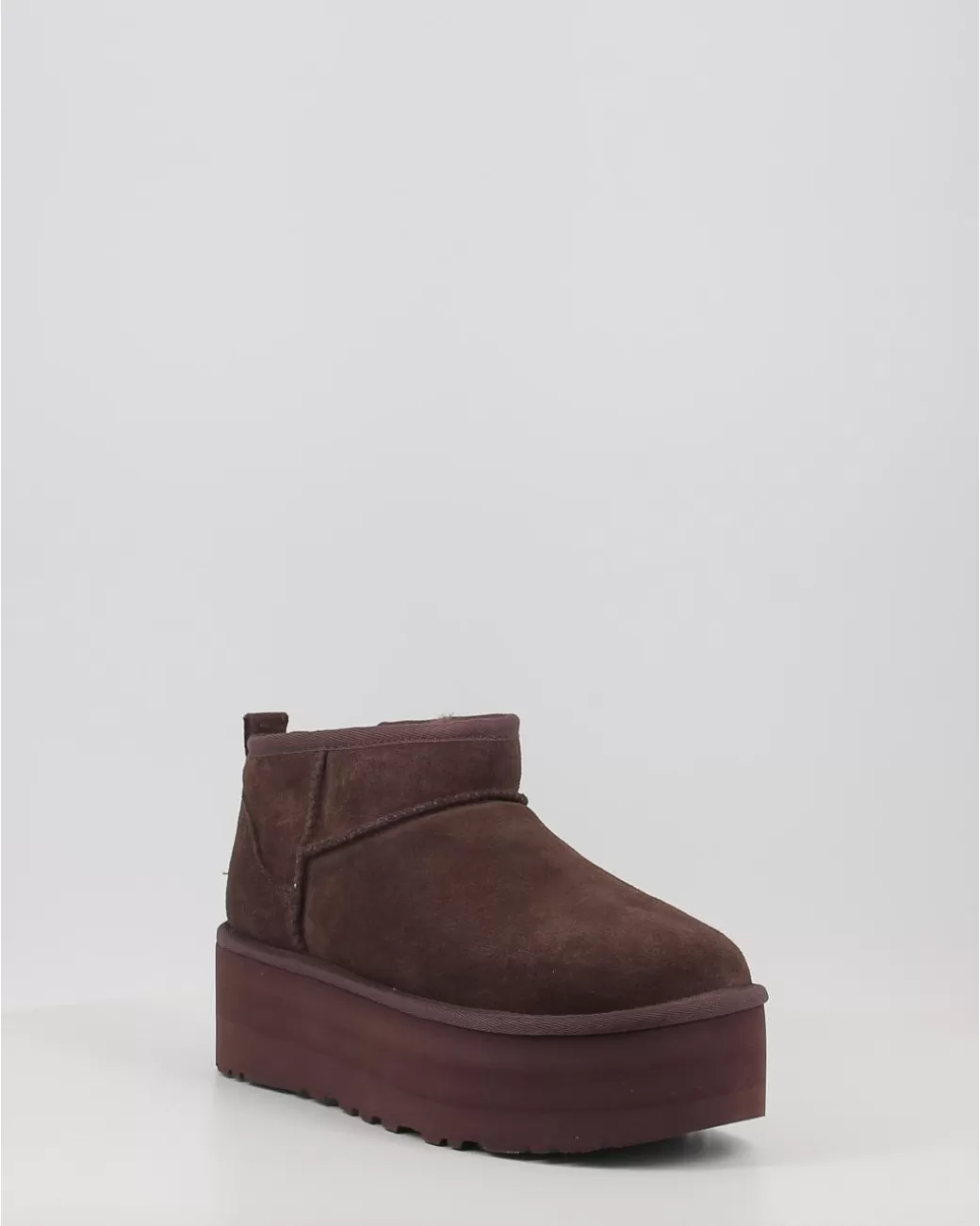 Mujer Ugg Botas Classic Ultra Mini Platform Marron