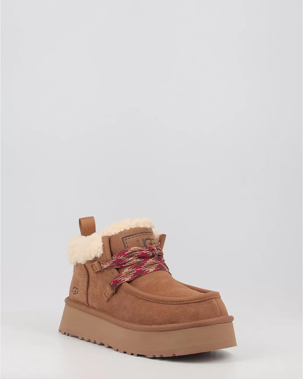 Mujer Ugg Botas Funkarra Cabin Cuff Chestnut