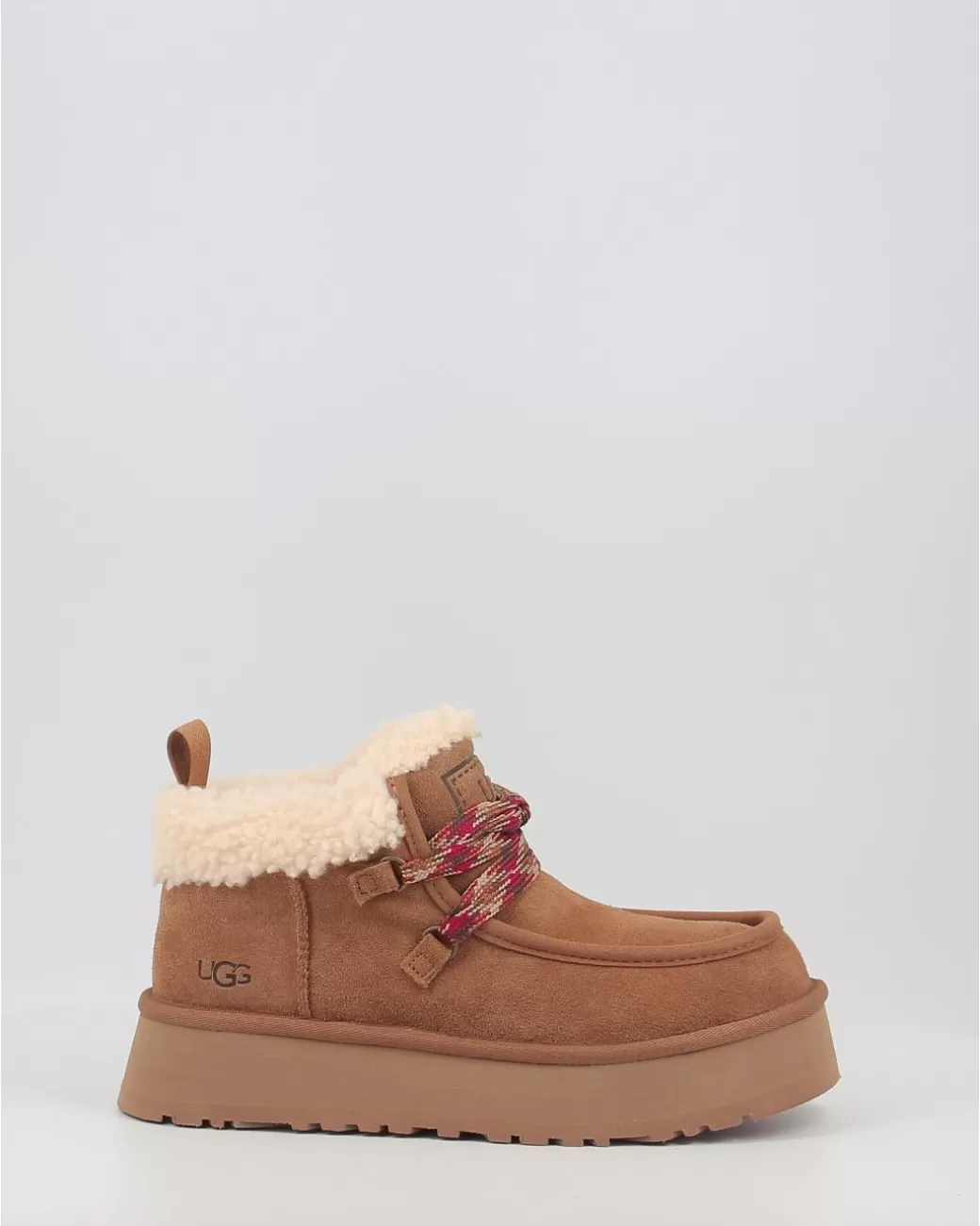 Mujer Ugg Botas Funkarra Cabin Cuff Chestnut