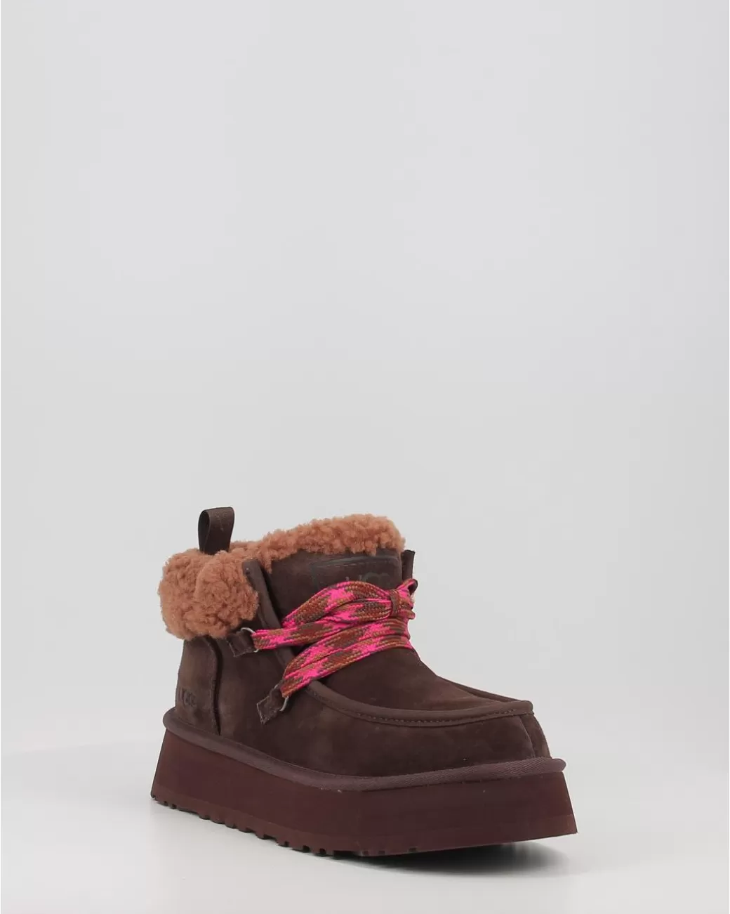 Mujer Ugg Botas Funkarra Cabin Cuff Marron