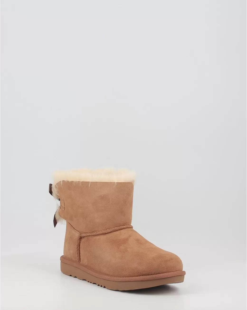 Niña Ugg Botas Mini Bailey Bow Ii Chestnut