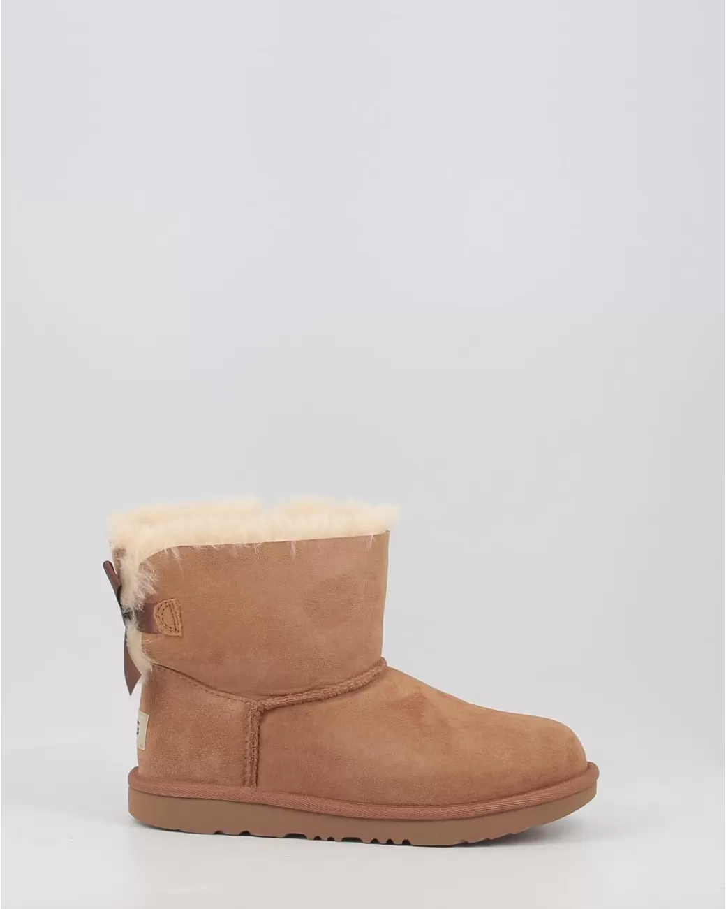 Niña Ugg Botas Mini Bailey Bow Ii Chestnut