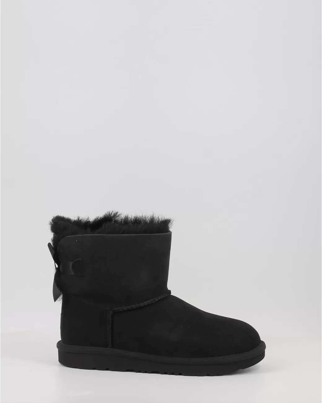 Niña Ugg Botas Mini Bailey Bow Ii Negro