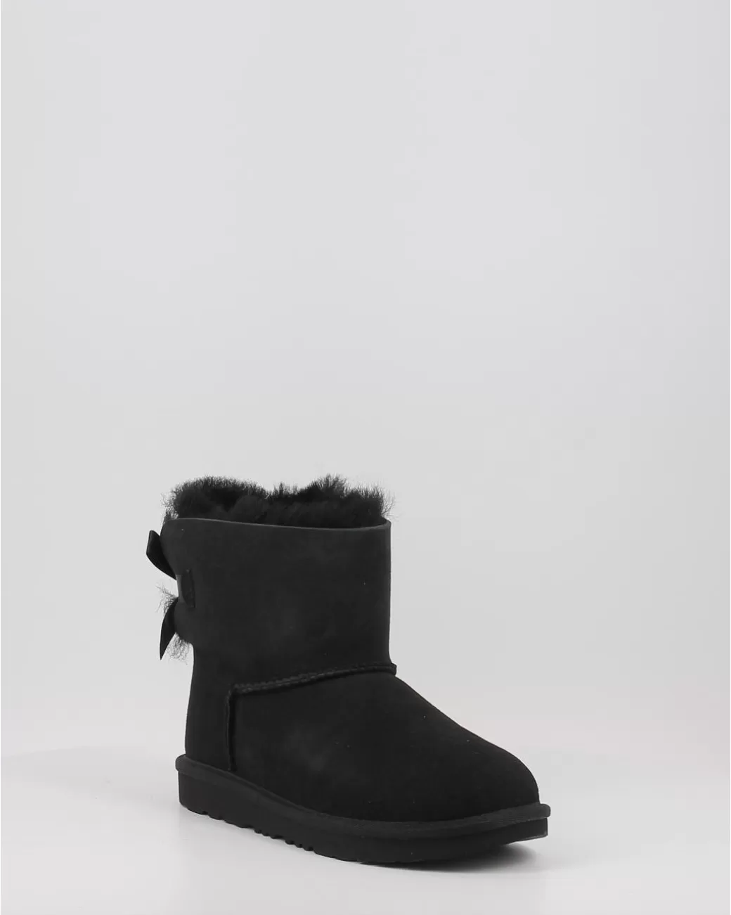 Niña Ugg Botas Mini Bailey Bow Ii Negro