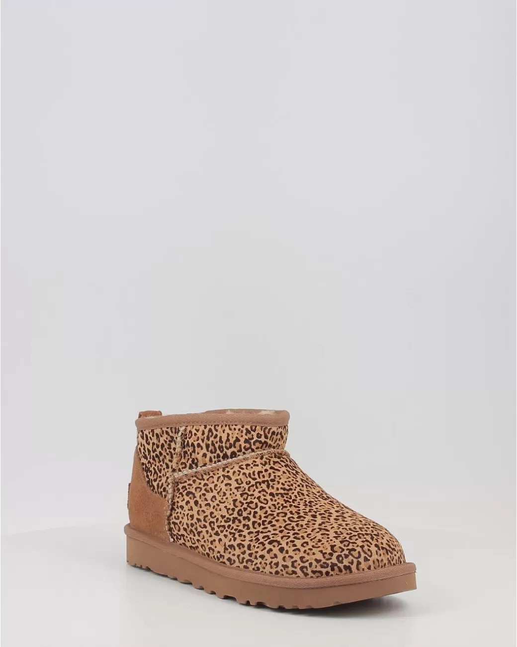 Mujer Ugg Botas Ultra Mini Speckles Chestnut