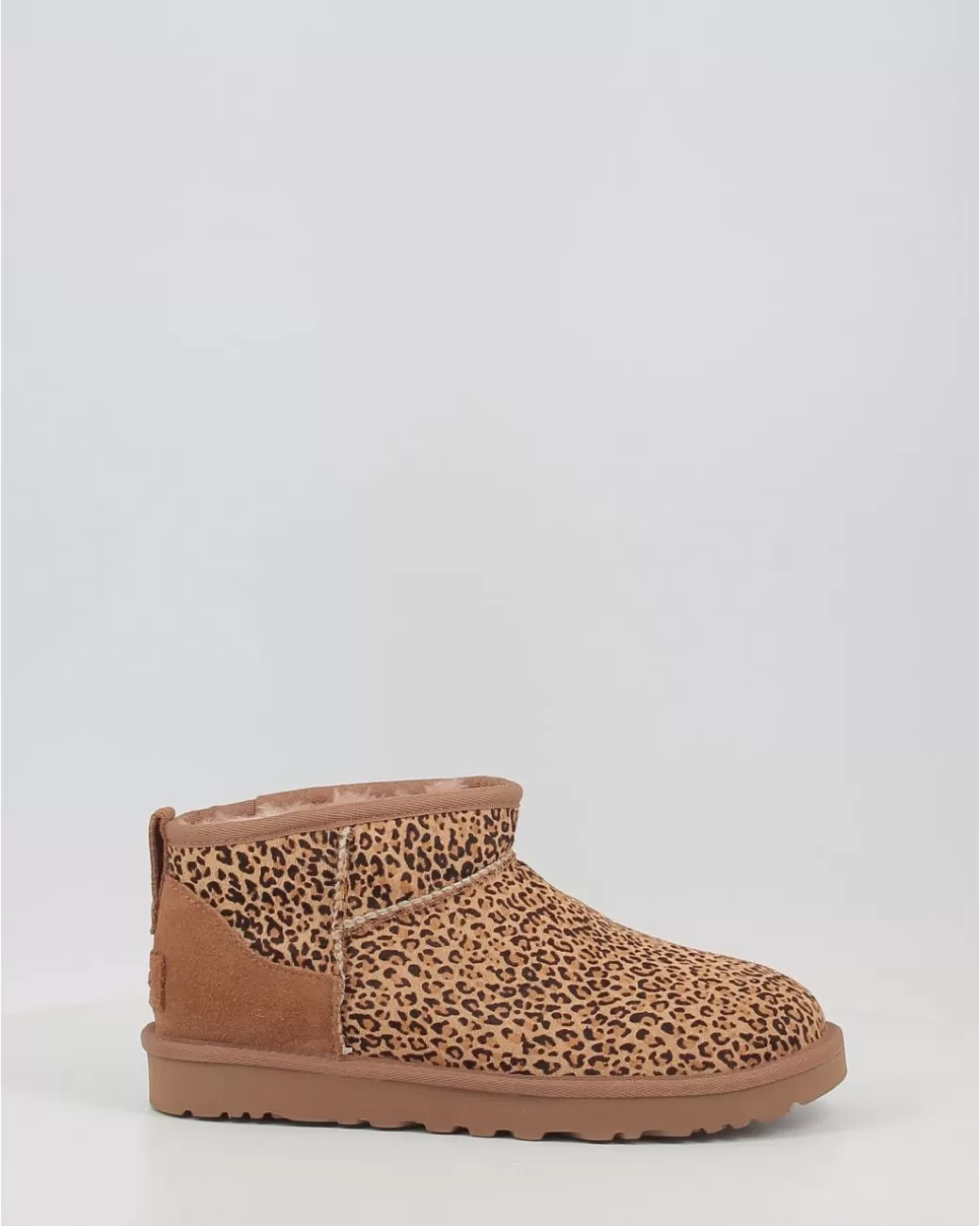 Mujer Ugg Botas Ultra Mini Speckles Chestnut