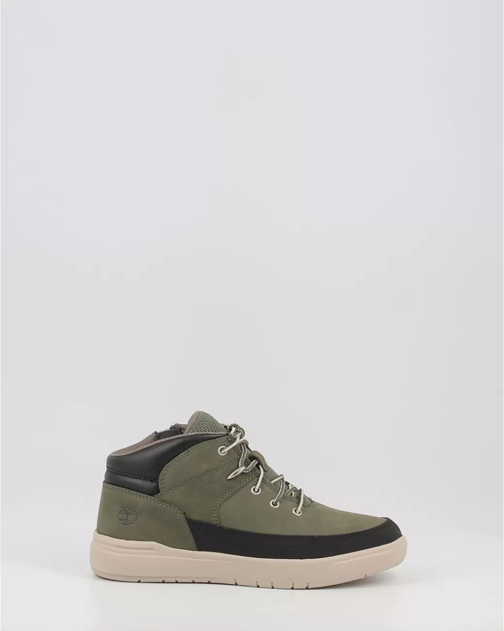 Niño Timberland Botines Seneca Bay Hiker Verde