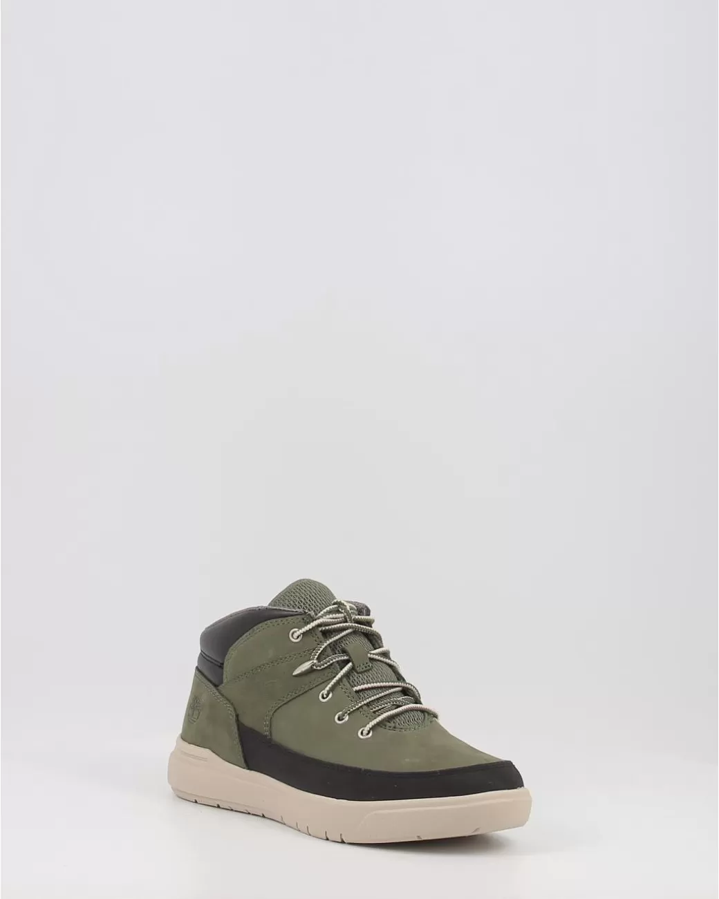 Niño Timberland Botines Seneca Bay Hiker Verde