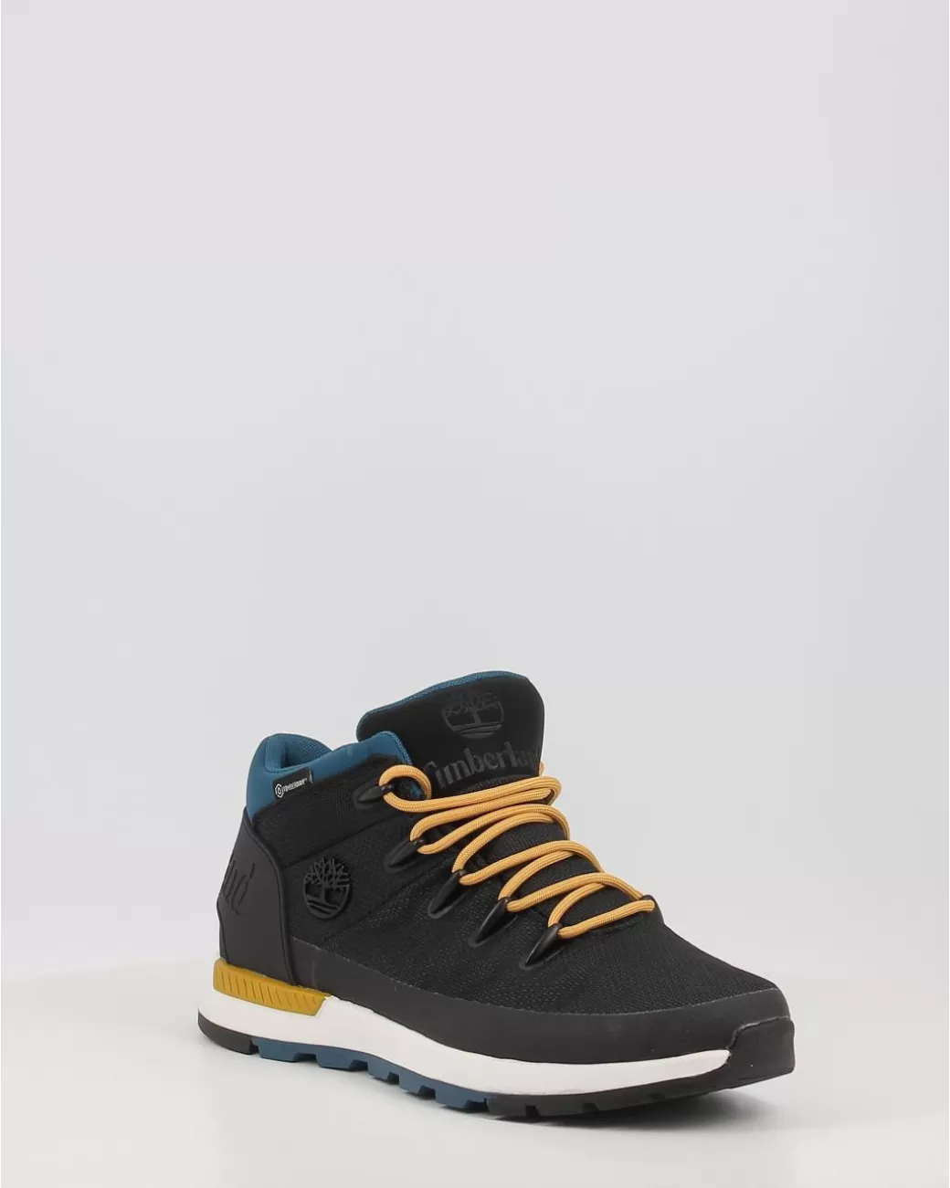 Hombre Timberland Botines Sprint Trekker Mid Fabric Wp Negro