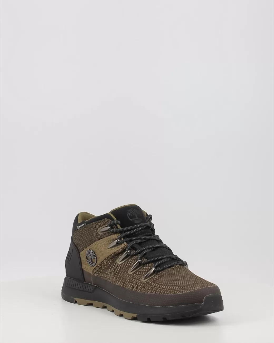 Hombre Timberland Botines Sprint Trekker Mid Fabric Wp Verde