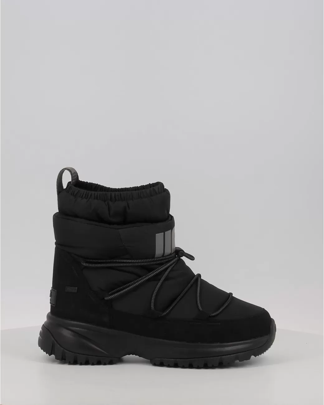 Mujer Ugg Botines Yose Puffer Mid Negro