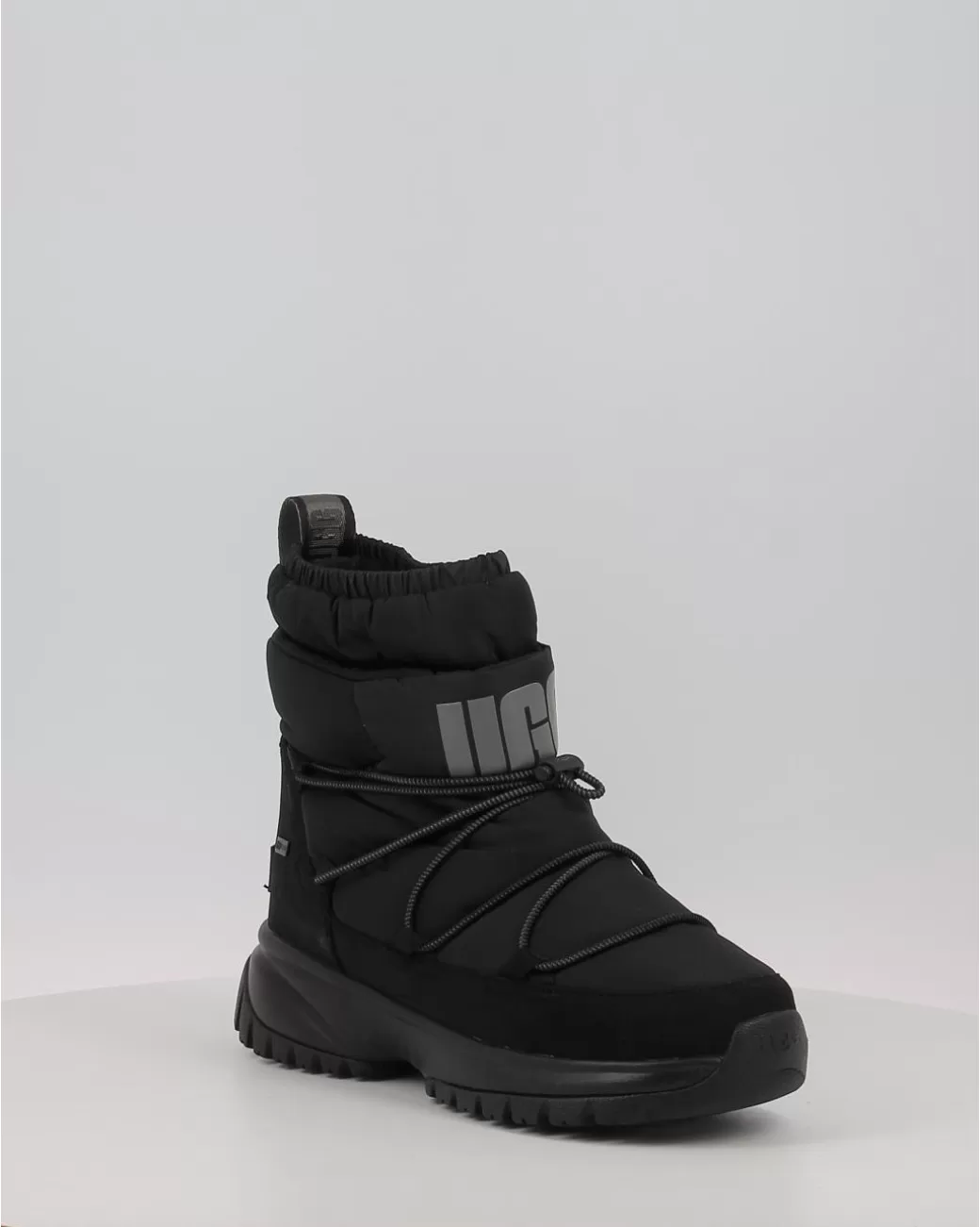 Mujer Ugg Botines Yose Puffer Mid Negro