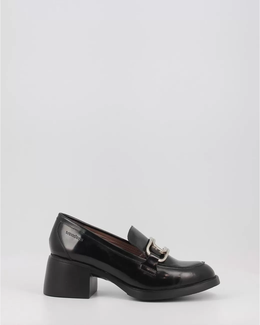 Mujer Wonders Mocasines G-6140 Negro