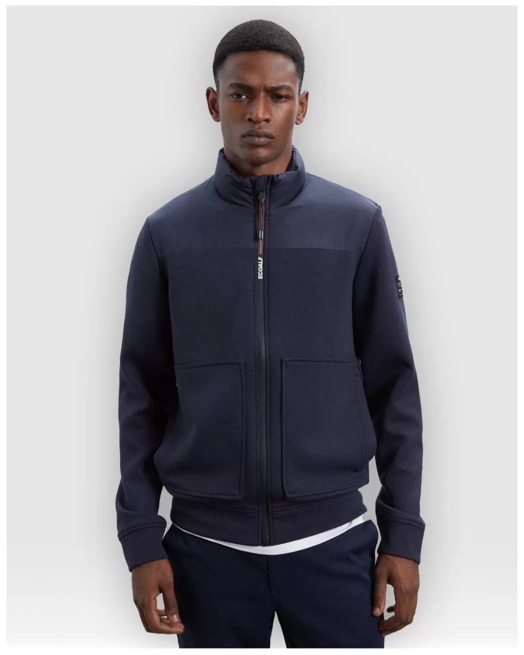 Ecoalf Plumiferos Bezeaalf Sweatshirt Man Azul