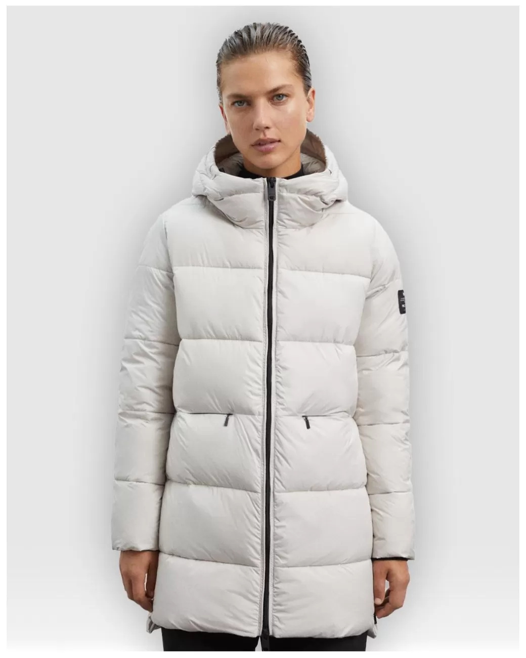 Ecoalf Plumiferos Marangualf Jacket Woman Beig