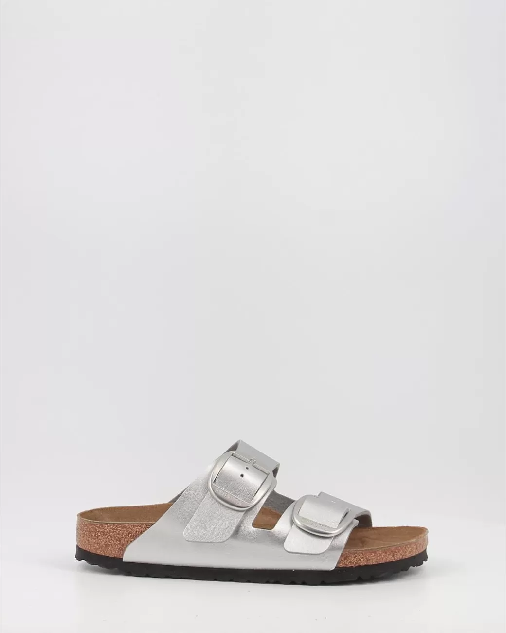 Mujer Birkenstock Sandalias Arizona Big Buckle Bf Plata