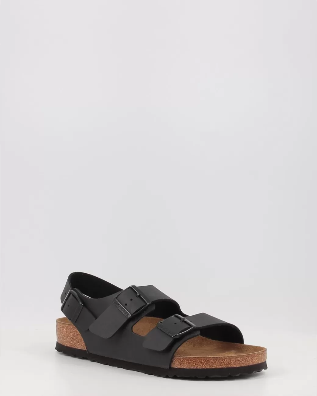 Hombre Birkenstock Sandalias Milano Bf 34791 Negro