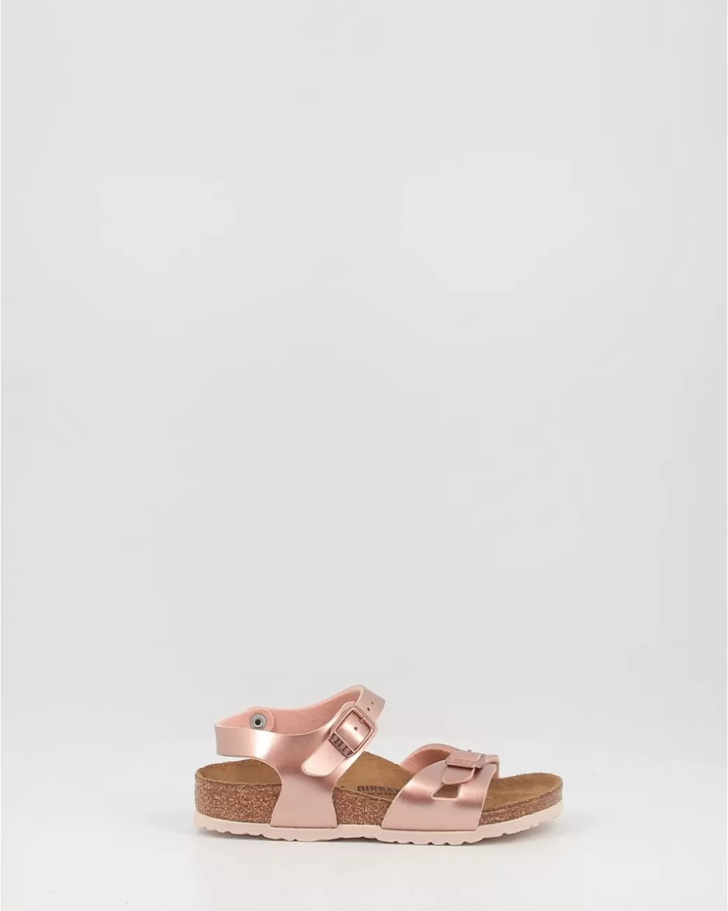 Niña Birkenstock Sandalias Rio Kids Bf Rosa