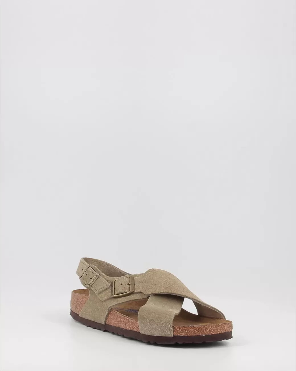 Mujer Birkenstock Sandalias Tulum Sfb Vl Taupe